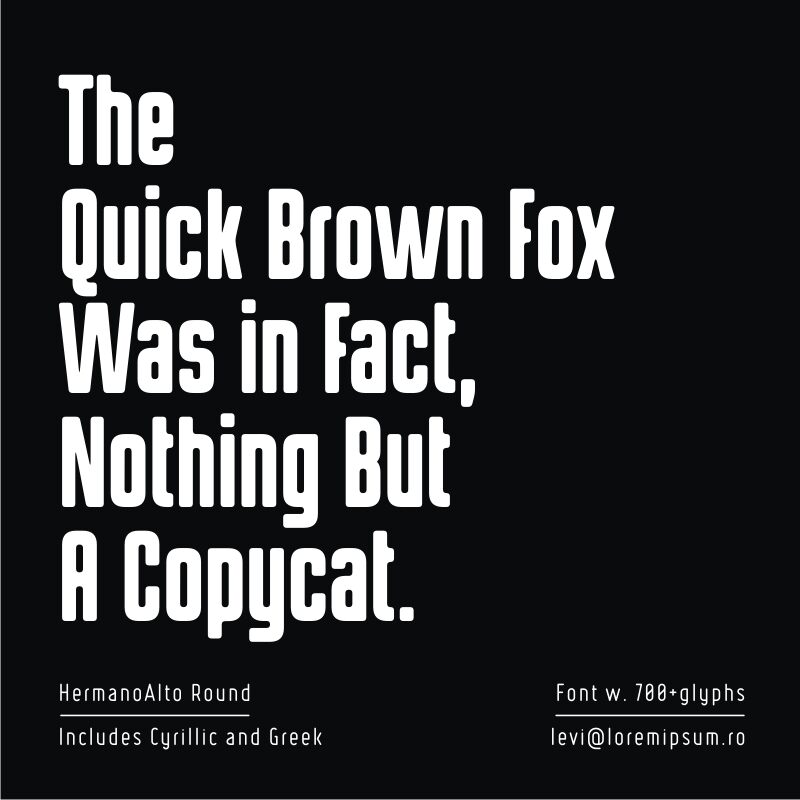 HermanoAlto Carattere