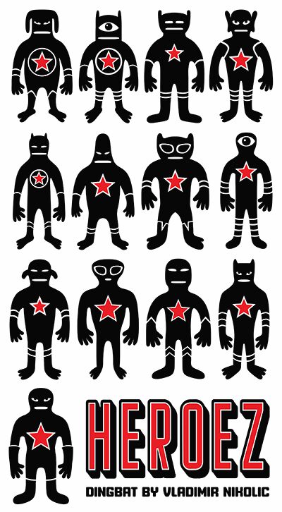 Heroez Czcionka