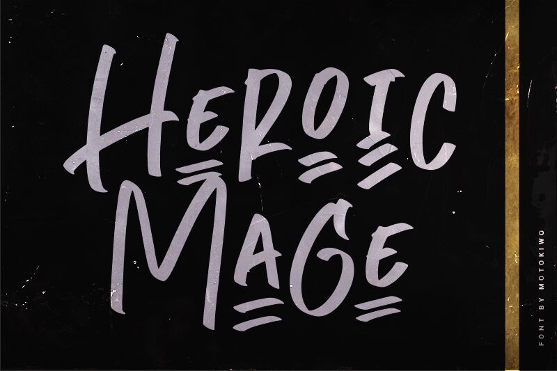 Heroic Mage Schriftart