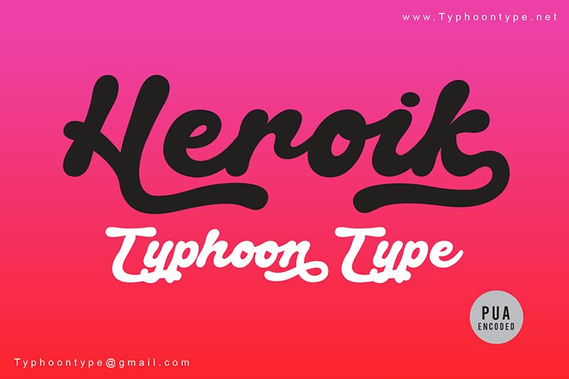 Heroik Czcionka