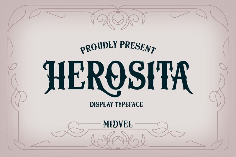 Herosita الخط