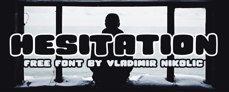 Hesitation Czcionka