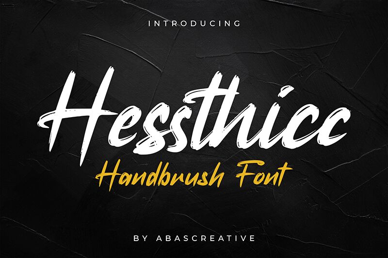 Hessthicc الخط 