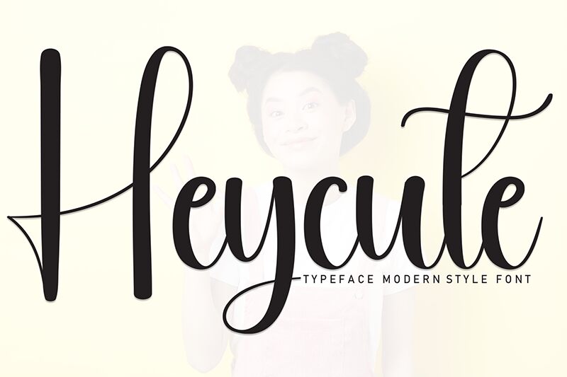 Heycute Czcionka