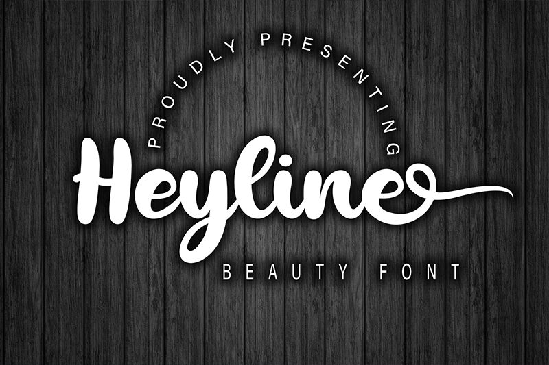 Heyline Schriftart