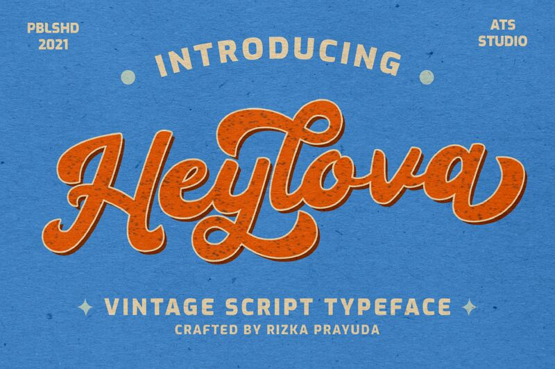 Heylova Script Font
