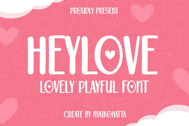 HEYLOVE Font