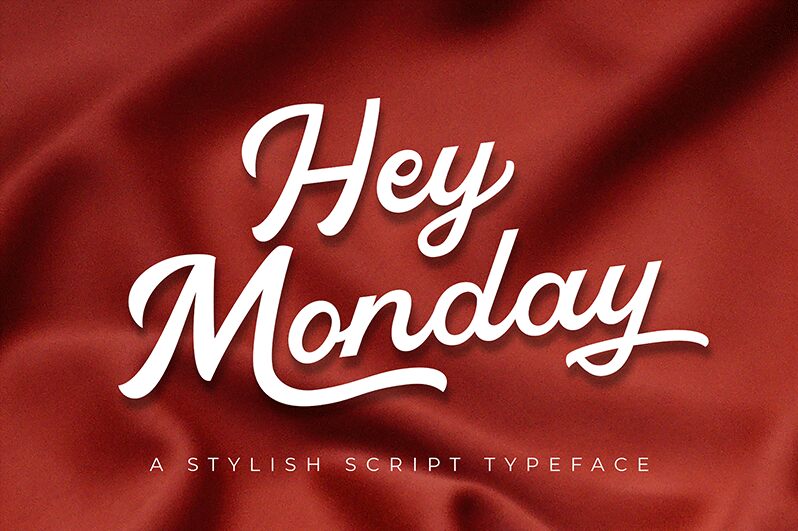 Hey Monday Schriftart