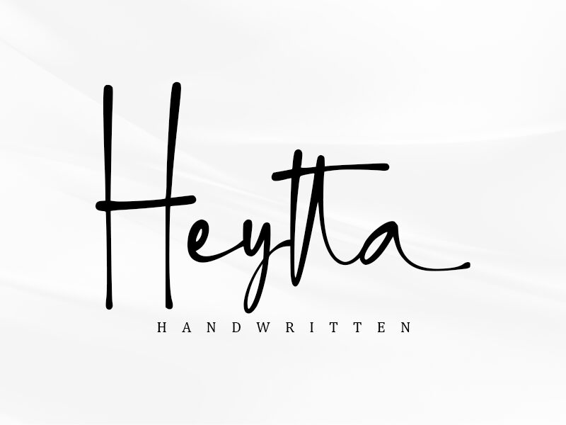 Heytta Schriftart