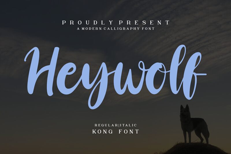 Heywolf Schriftart