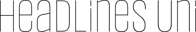 Headlines Uni A Thin Trial