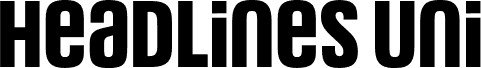 Headlines Uni C Bold Trial