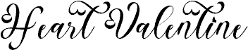 Heart Valentine Italic Demo Italic
