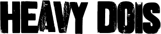 Heavy Dois Regular 字体