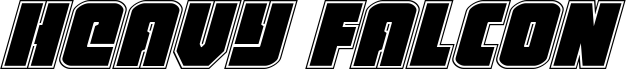 Heavy Falcon Academy Italic