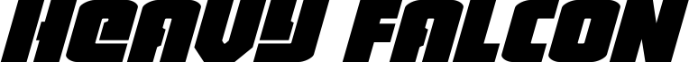 Heavy Falcon Expanded Italic