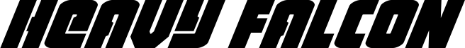 Heavy Falcon Super-Italic