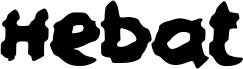 Preview of the HEBAT font
