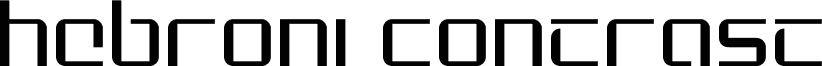 HebRoni Contrast Regular