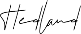 Hedland Handwriting