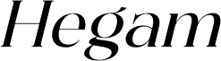 Hegam font