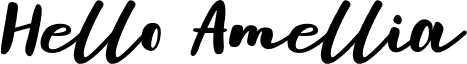 Hello Amellia