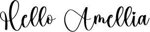 Hello Amellia