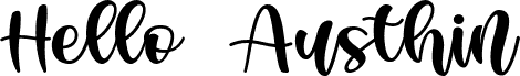 Hello Austhin