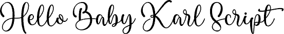 Hello Baby Karl Script