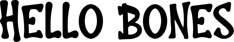 Hello Bones font | Fonts2u.com
