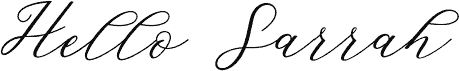 HelloSarrahScript