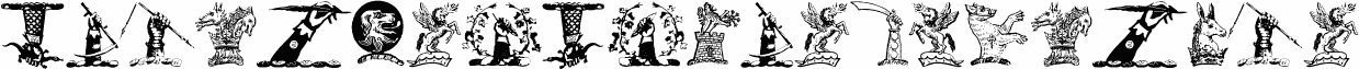 معاينة خط HelmbuschCrestSymbols