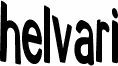helvari CondensedRegularExtrudet
