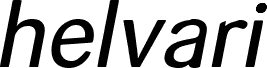 helvari Italic