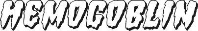 Hemogoblin 3D Italic