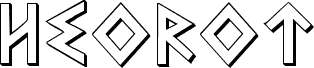 Heorot font | Fonts2u.com