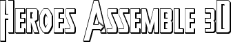 Heroes Assemble 3D Regular