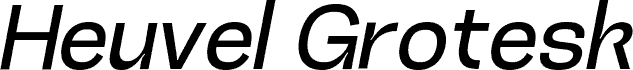 Heuvel Grotesk DEMO Med Ita шрифт