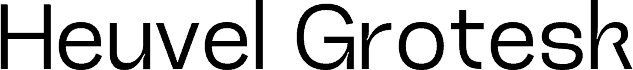 Heuvel Grotesk DEMO Regular шрифт