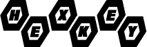 HeXkEy Condensed Italicフォントのプレビュー
