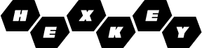HeXkEy Solid Expanded Italicフォントのプレビュー