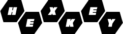 HeXkEy Solid Italicフォントのプレビュー