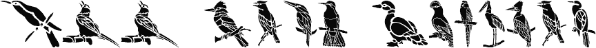 HFF Bird Stencil