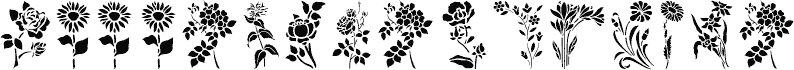 HFF Floral Stencil