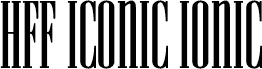 HFF Iconic Ionic