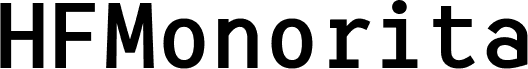 HFMonorita Bold