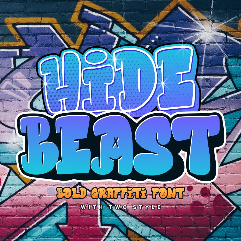 Hidebeast Schriftart