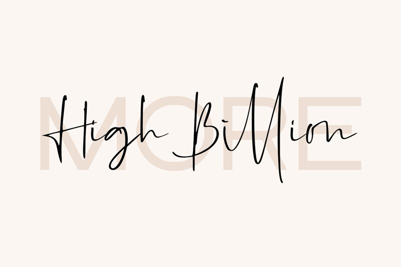 High Billion Carattere