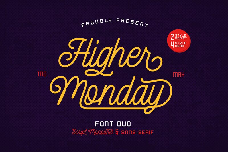 Higher Monday Schriftart