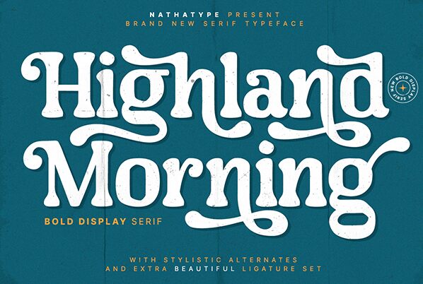 Highland Morning Czcionka